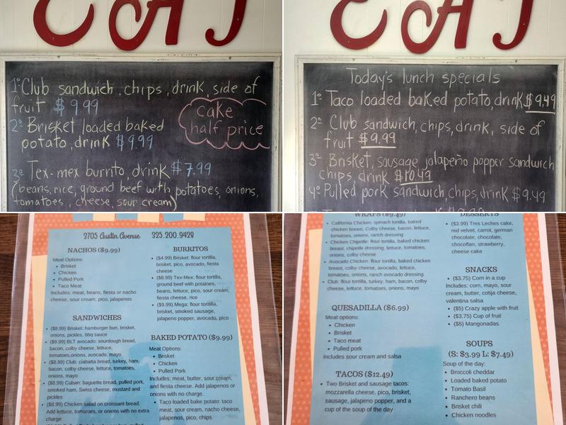 Snacky Menu