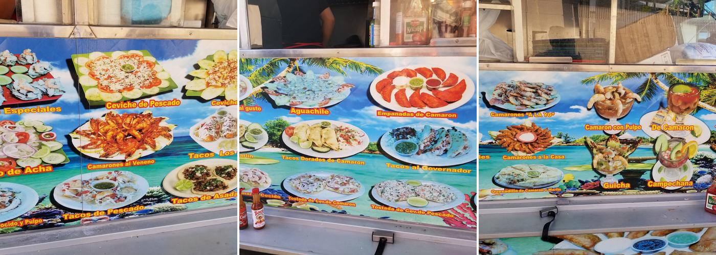 Lonchera (Los Corrales) Menu