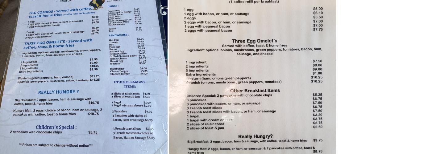Navan Restaurant Menu