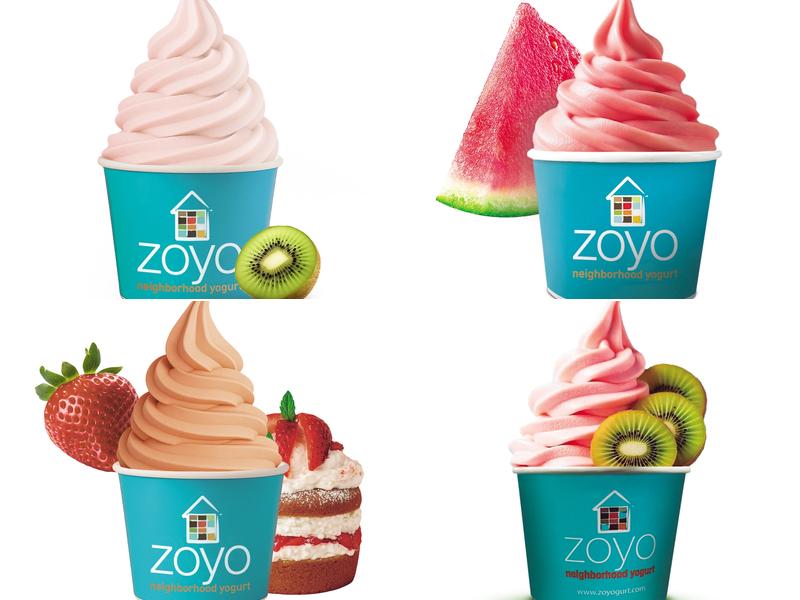 Zoyo Neighborhood Yogurt Menu