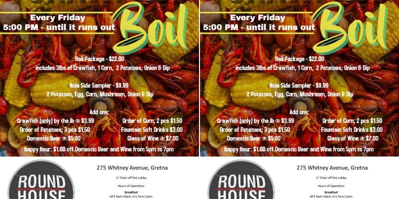 Roundhouse Bar and Grill Menu