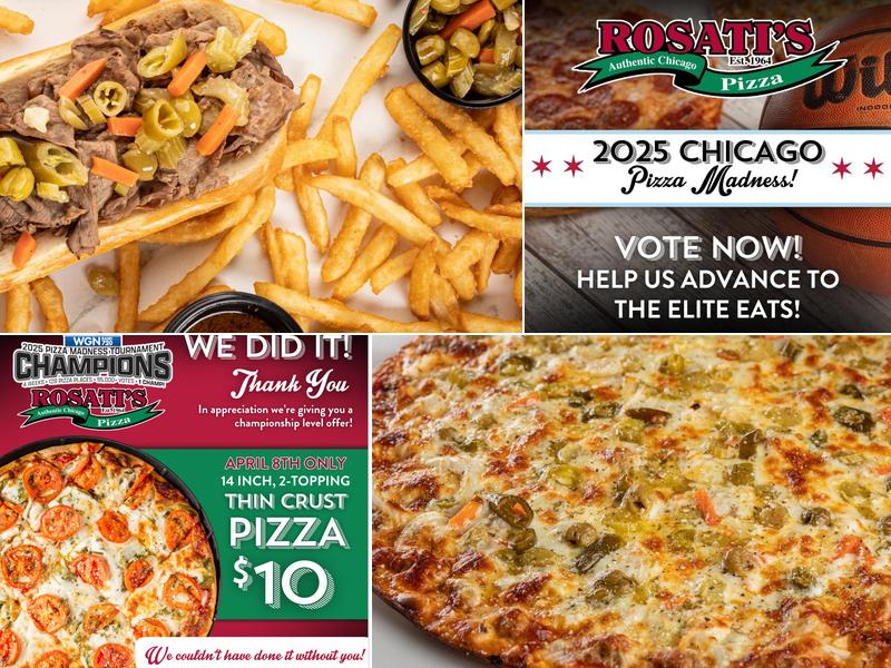 Rosati's Pizza 6077 E. Fire Grounds Rd., Kingman