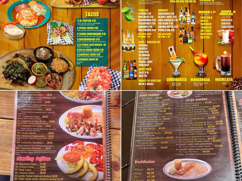 Tequila Grill Menu