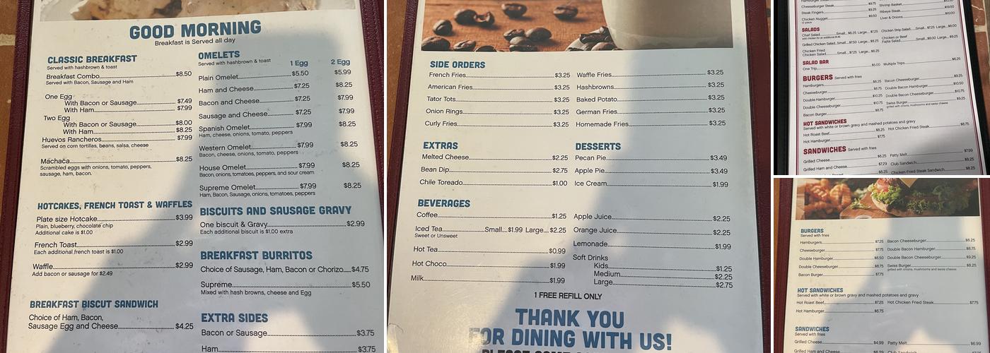 Macias Menu