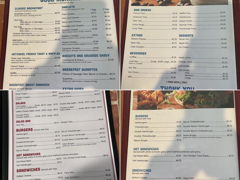 Macias Menu