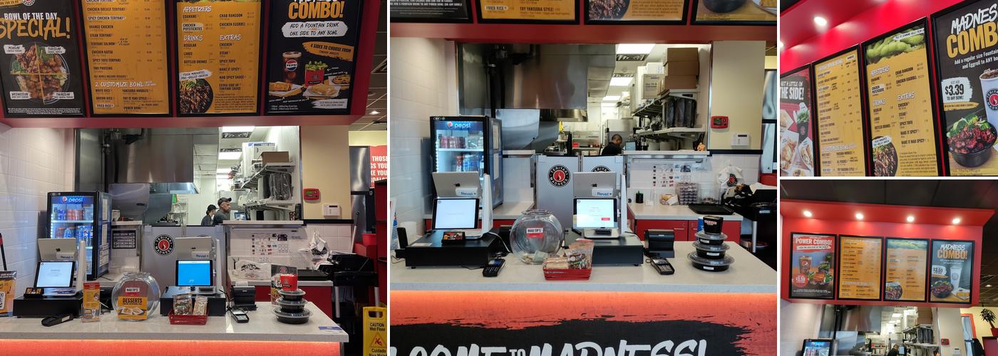 Teriyaki Madness Menu