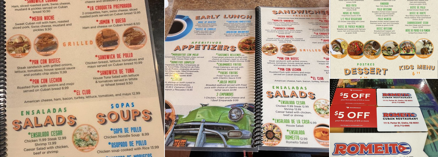 ROMEITO CUBAN RESTAURANT, Olathe Menu, Reviews (94), Photos (21