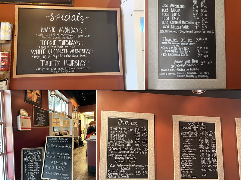 Afterthoughts Menu