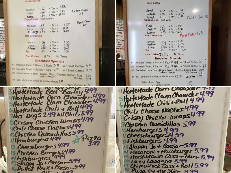 Alberton Bakery & Cafe Menu