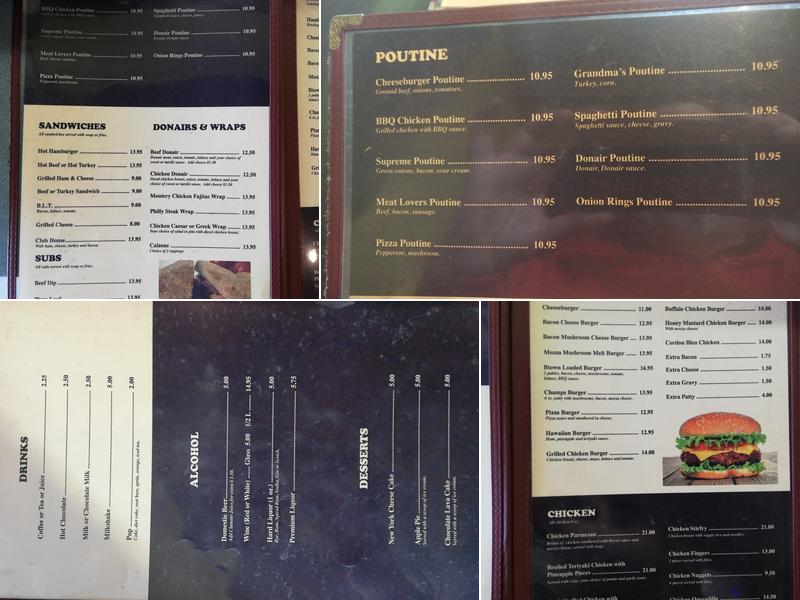 Btowns 2 For 1 Menu