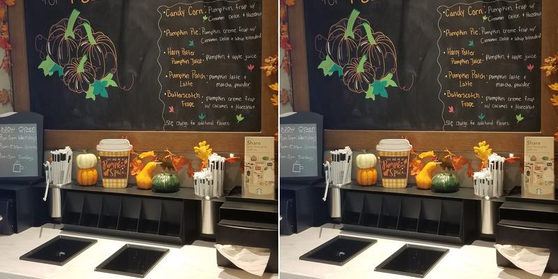 Starbucks Menu
