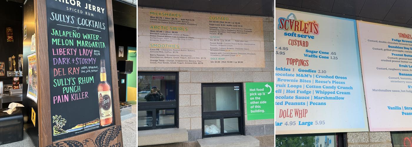 Juicery at the Hatch Menu