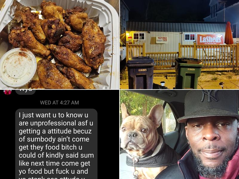 Lasheds deep fried tacos