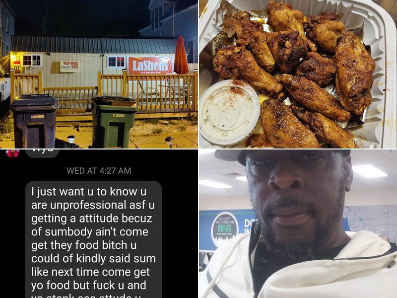 Lasheds deep fried tacos