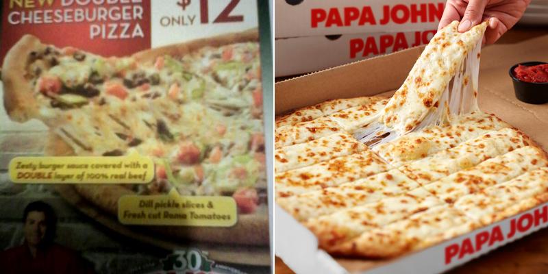 Papa Johns Pizza Menu