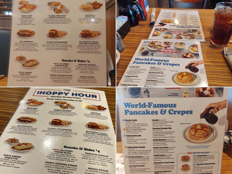 IHOP Menu
