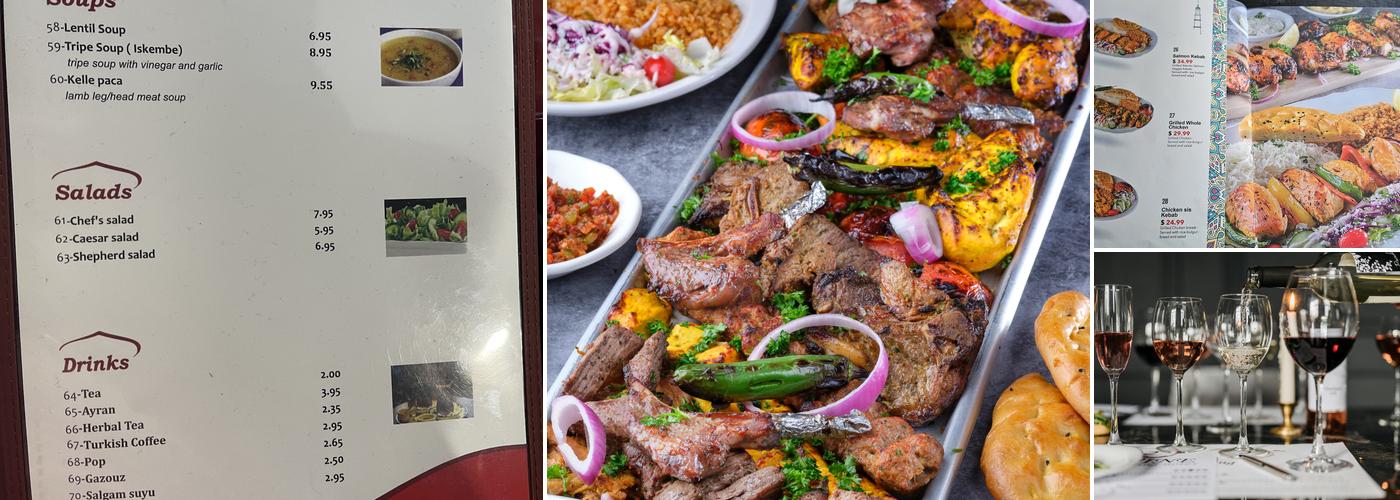 Saray Turkish Cuisine Menu