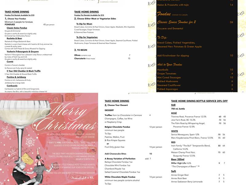 Moonlight & Eli Menu