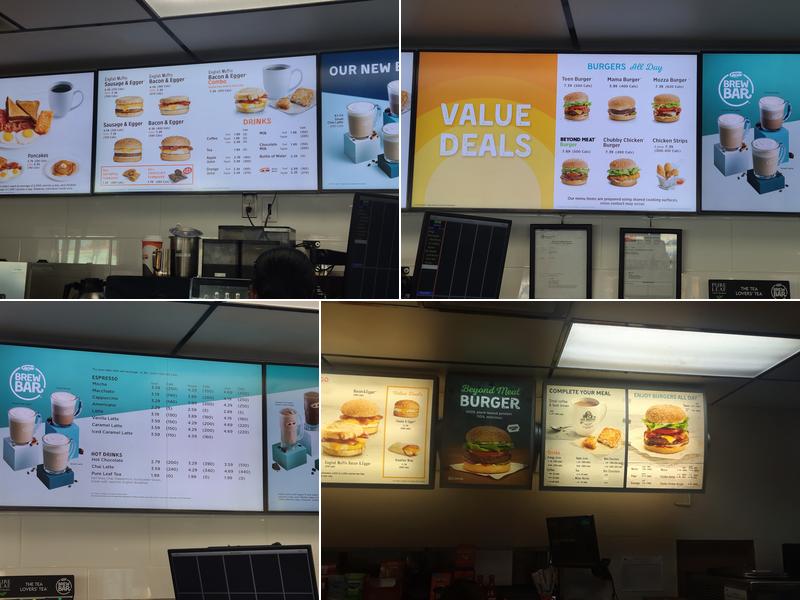 A&W Canada Menu