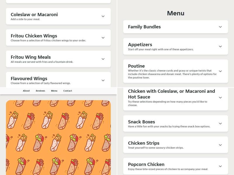 Aladdin Pizza, Fried Chicken & Donair Menu