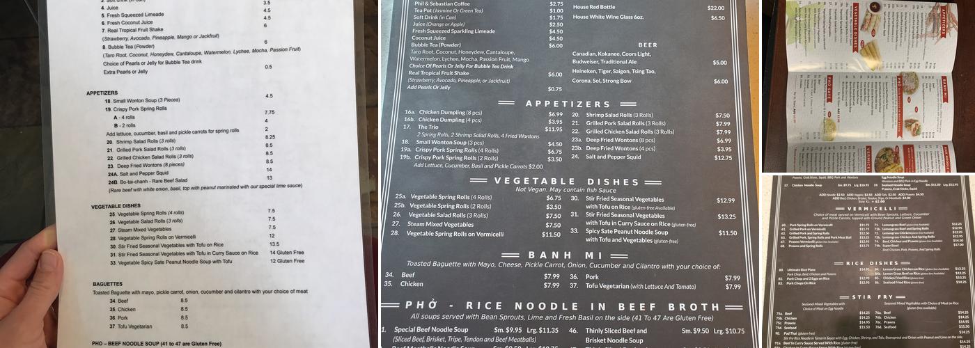 Golden Bell Bridgeland Menu