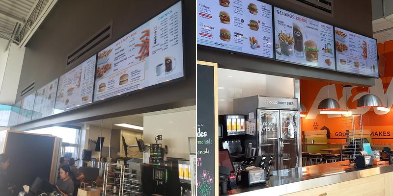 A&W Menu