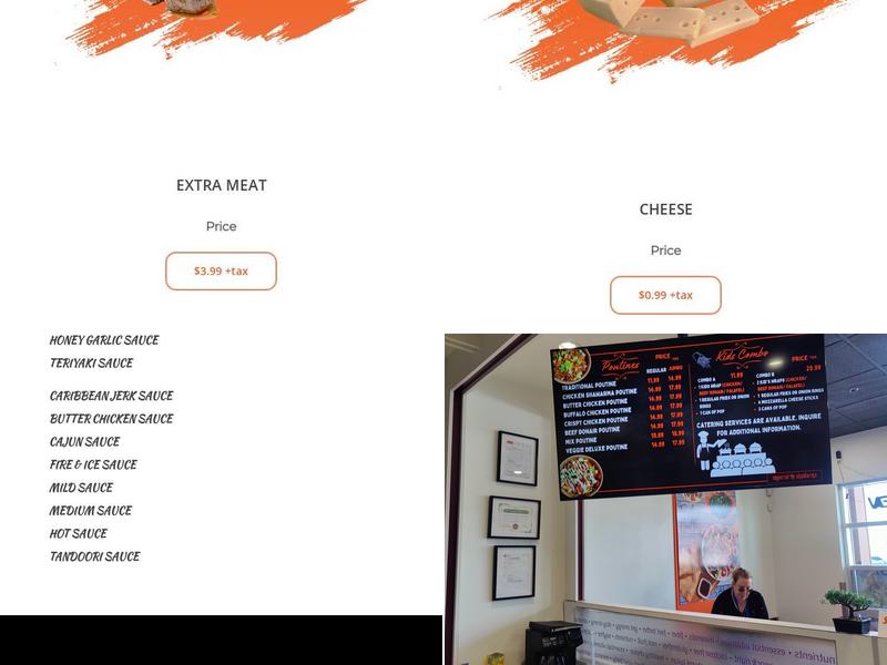 Imperial Shawarma Menu