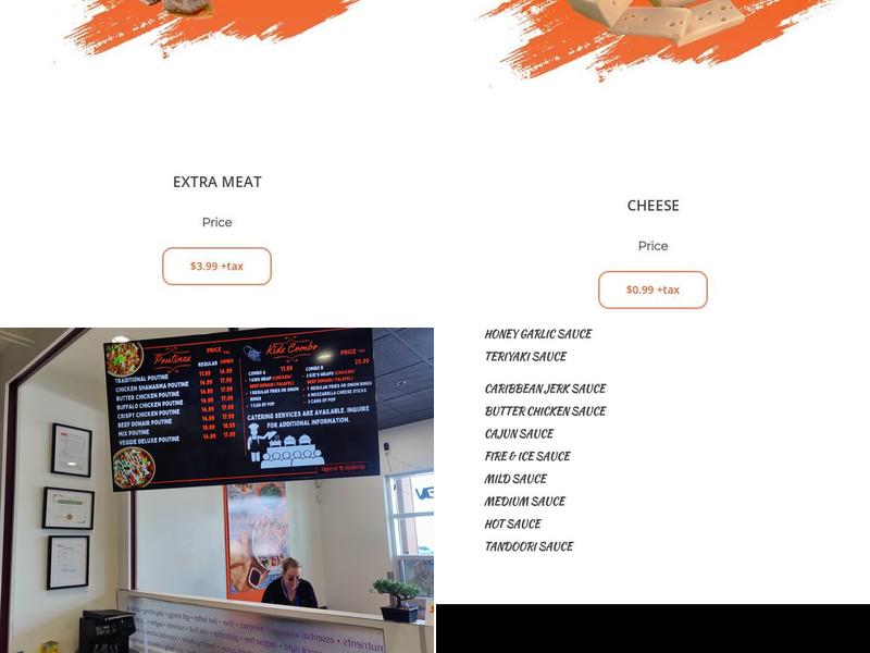 Imperial Shawarma Menu