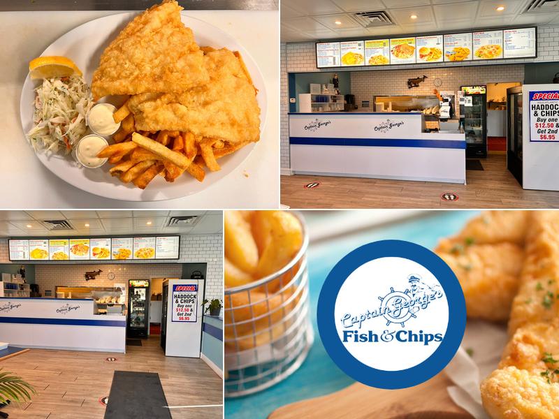 Captain George's Fish & Chips 175 Beverly St, Cambridge