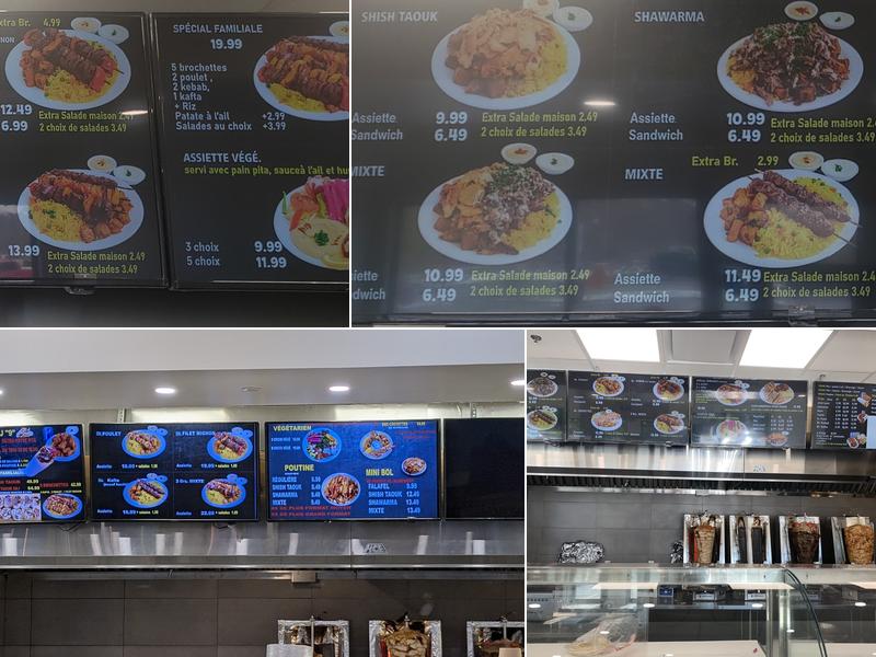 Mon Shish Taouk Menu