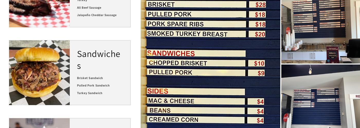 Hellfire Barbecue Menu