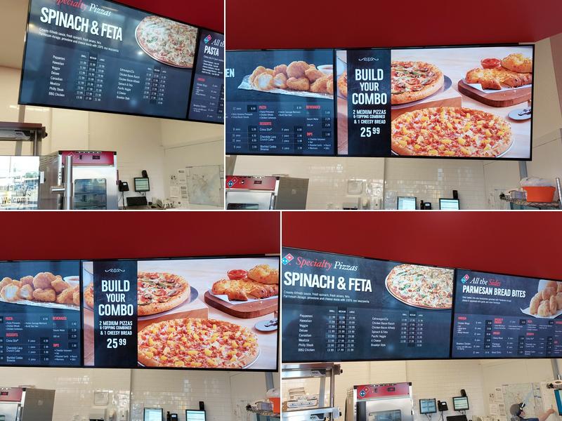 Domino's Pizza Menu