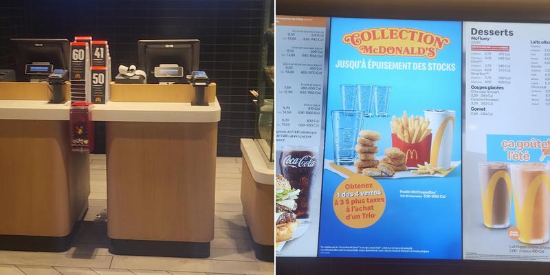 Mcdonald's Menu