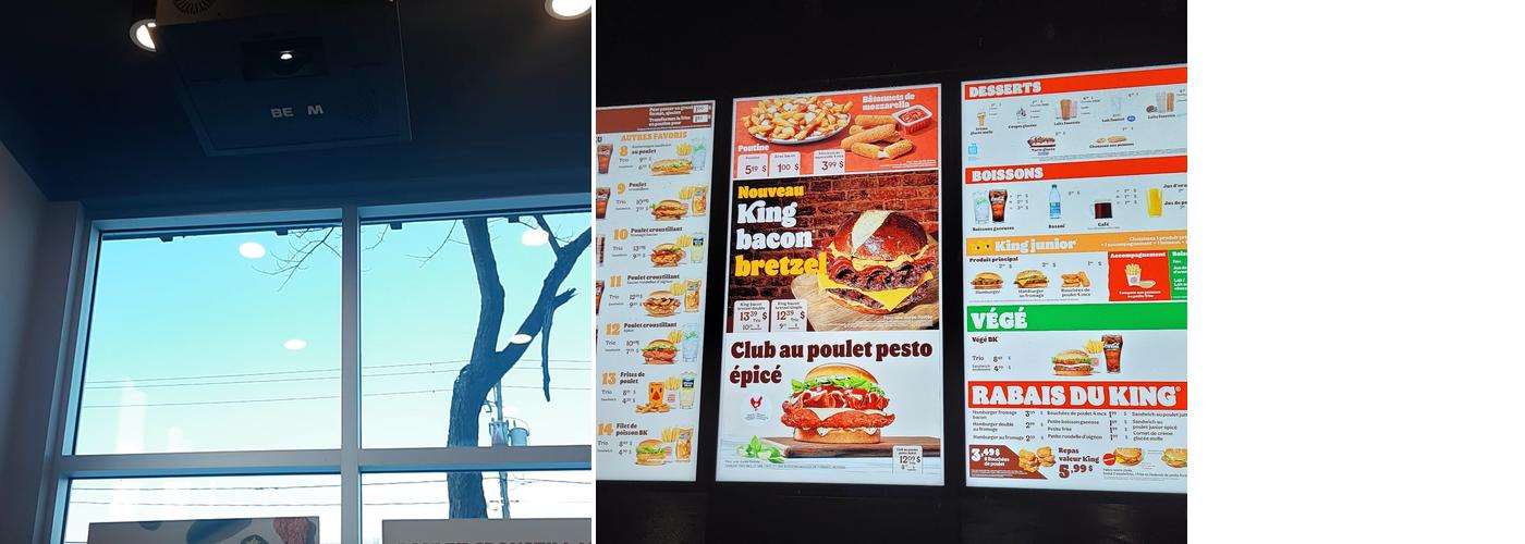Burger King Menu