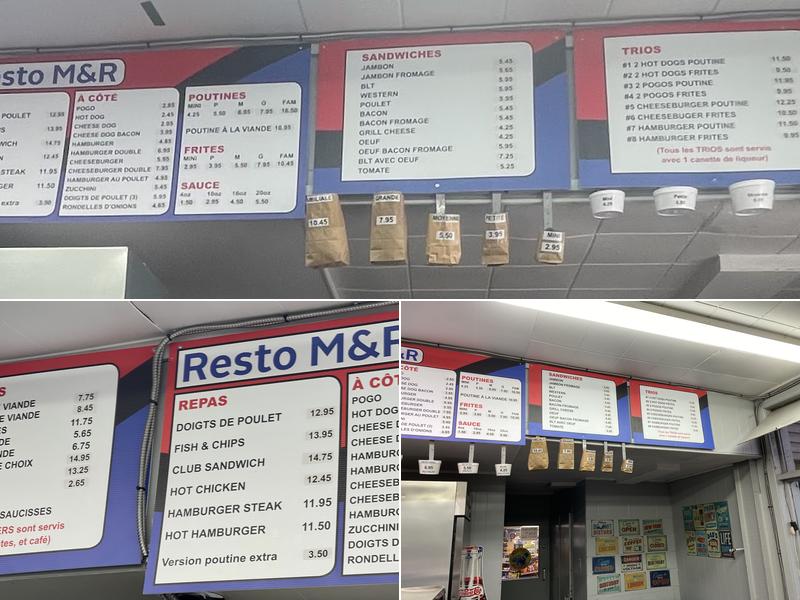 M & R Resto Menu