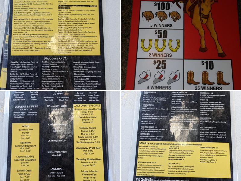 Link's Pub & Grill Menu