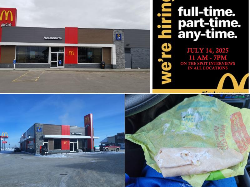 McDonald's 8301 99 St, Clairmont