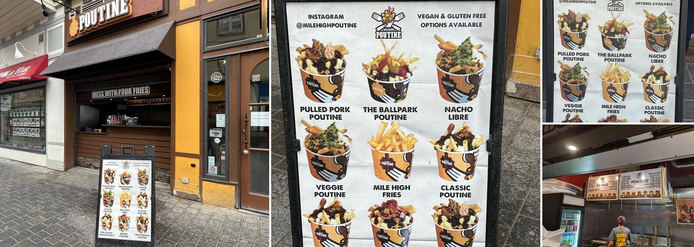 Mile High Poutine Ltd Menu