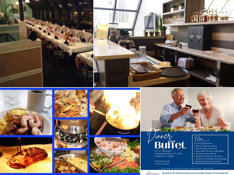 Westerly Restaurant Coast Westerly Hotel, 1590 Cliffe Ave, Courtenay