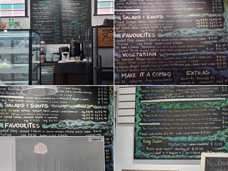 James’ Twisted Mint Menu