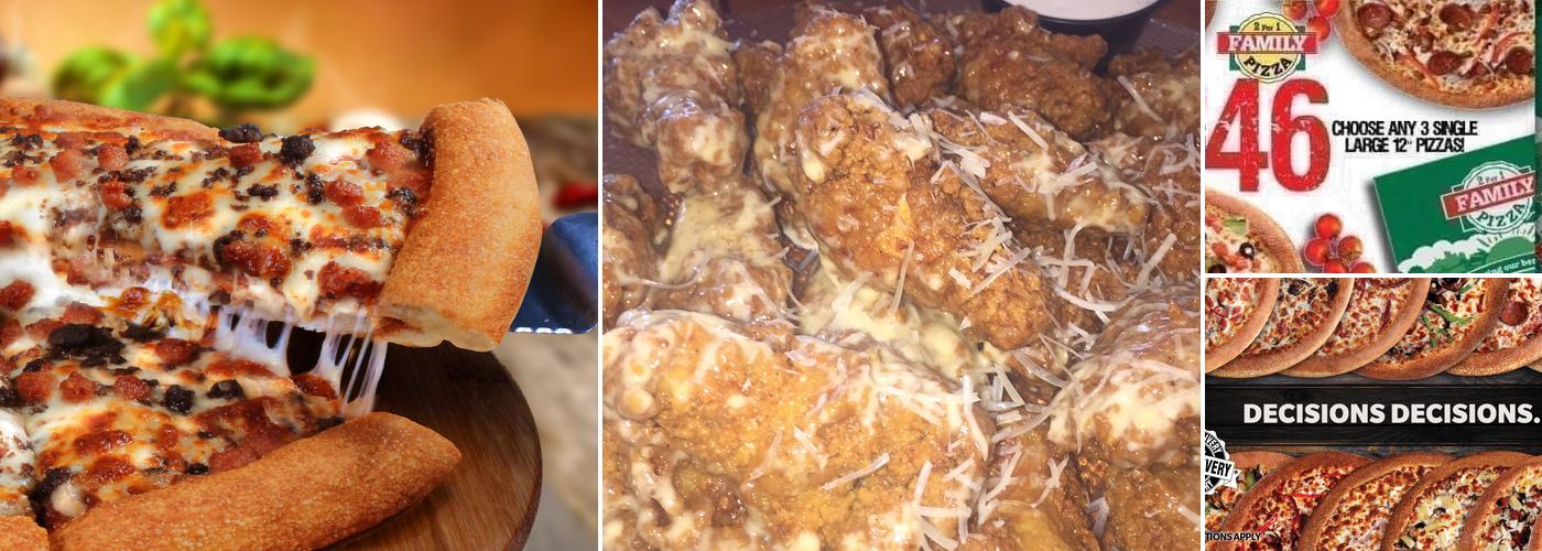 2 for 1 Family Pizza 🍕 Dauphin