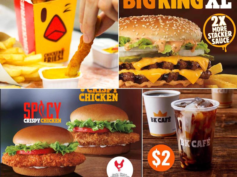 Burger King Menu
