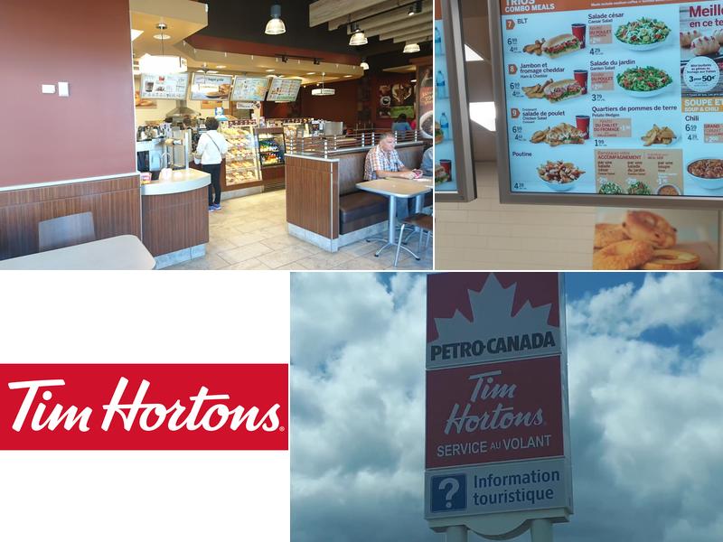 Tim Hortons Menu
