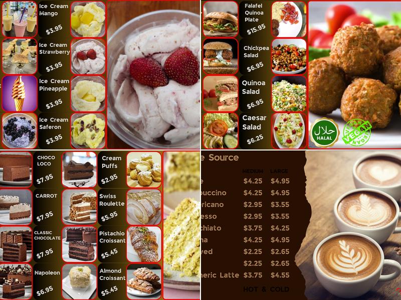 Café de Source Menu