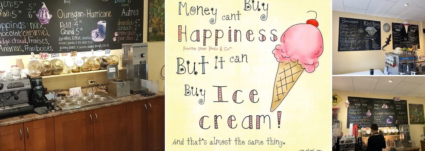 Safari Ice Cream Menu