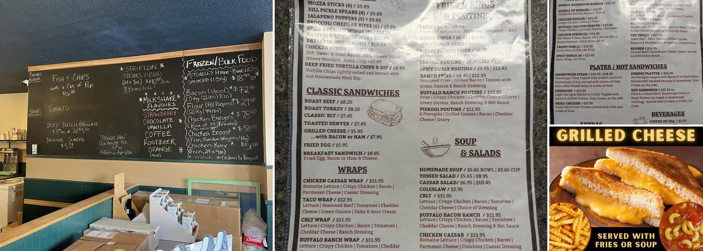 Circle D Restaurant Menu