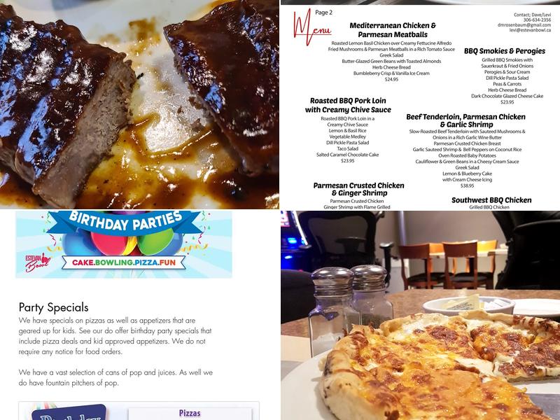 EB's Dining / EB's Catering Menu