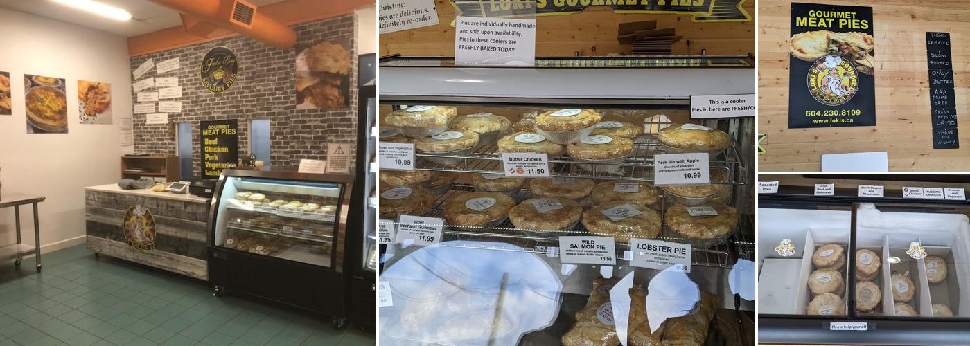 False Bay Savoury Pies Menu