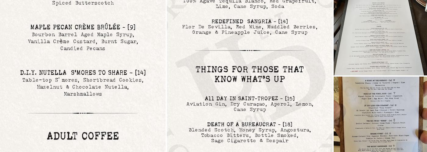 Undefined Menu
