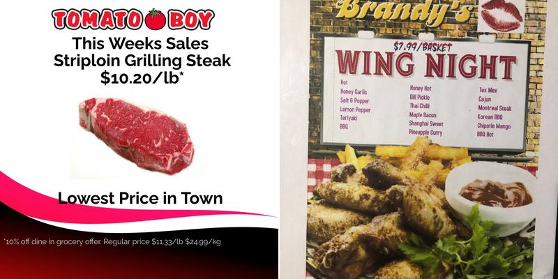 Brandy's Pub & Grill Menu